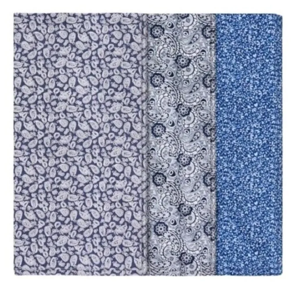 Perry Ellis Portfolio Mens Assorted 3 Packs Of Bandanas 9 Total Lot Set New
